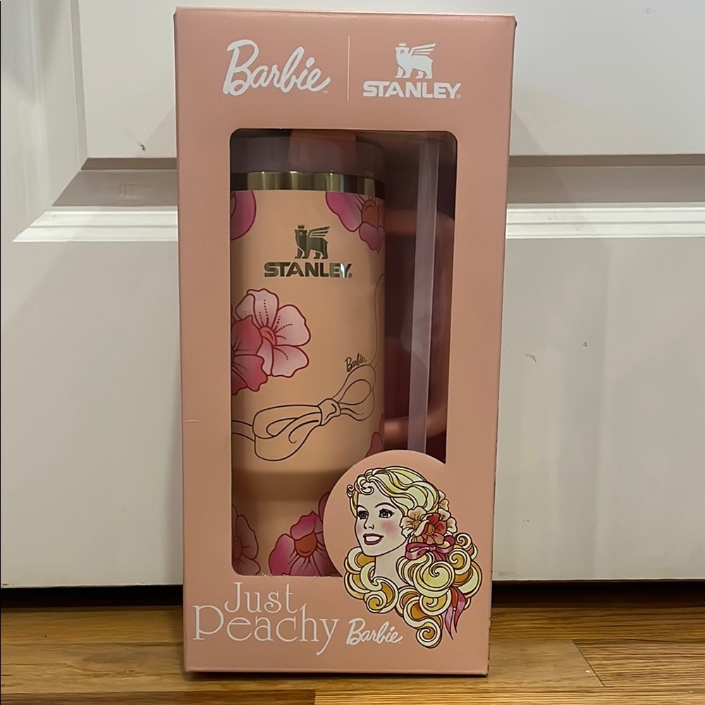 Stanley Just Peachy Barbie Tumbler